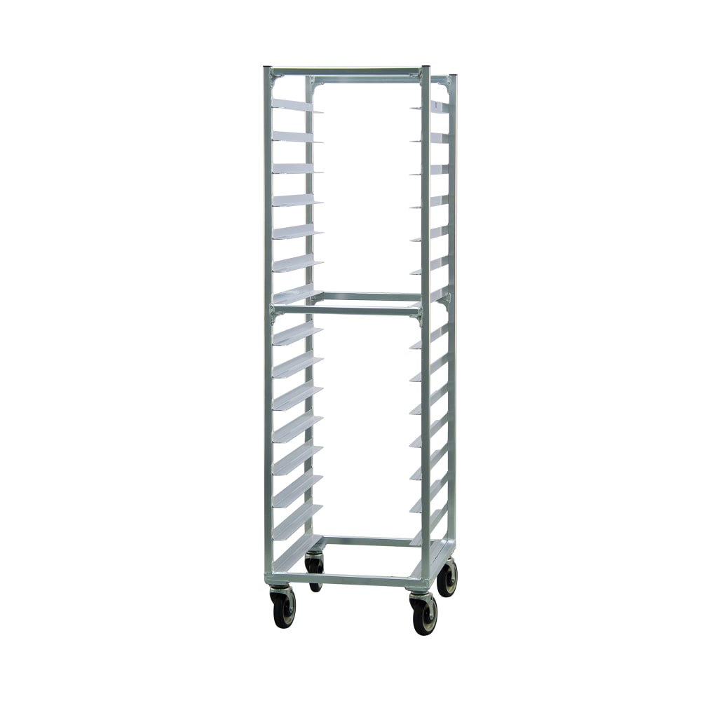 098-1332 20 3/8"W 15 Sheet Pan Rack w/ 4" Bottom Load Slides