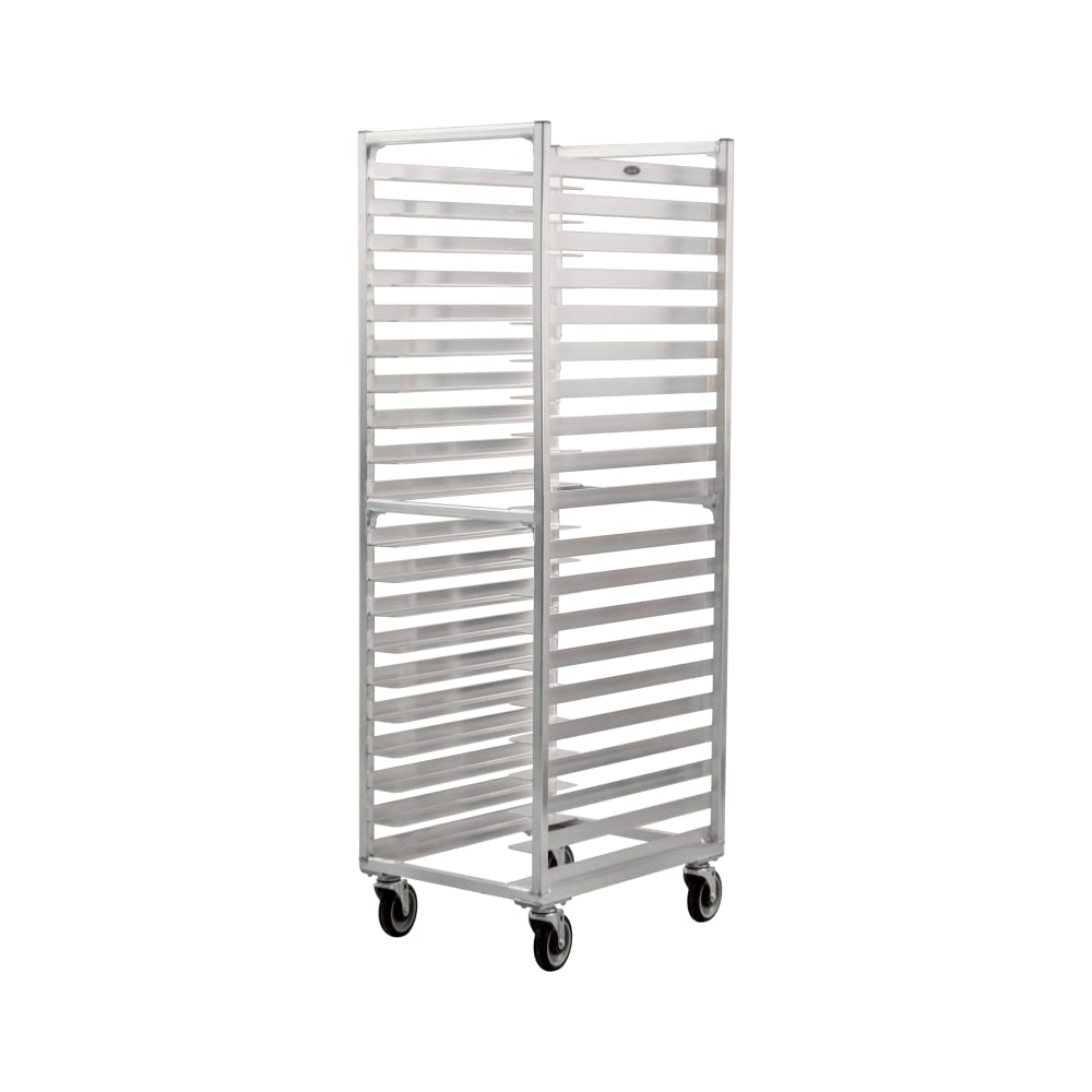 098-1306 20 3/8"W 20 Sheet Pan Rack w/ 3" Bottom Load Slides