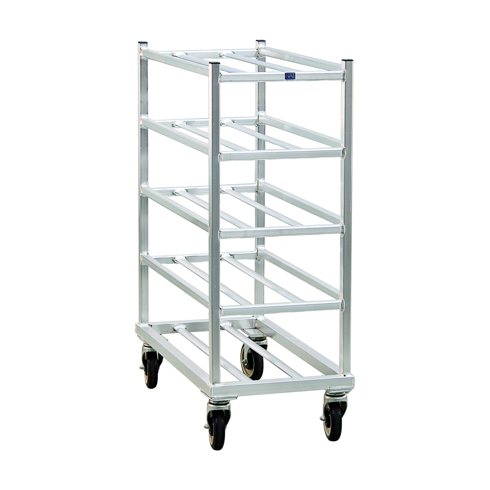 098-1354 16"W 5 Platter Pan Rack w/ 7 1/4" Bottom Load Slides