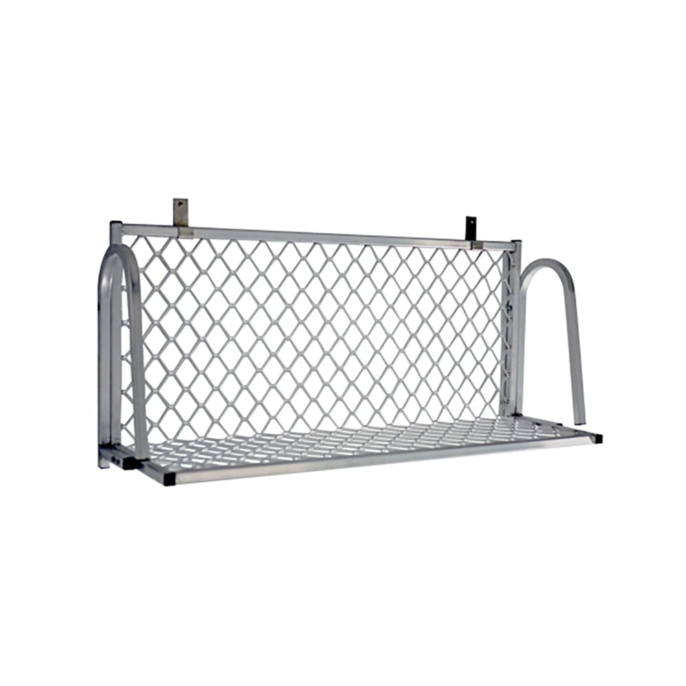 098-1372W Boat Rack Wall Mounted Shelf, 60"W x 15"D, Aluminum