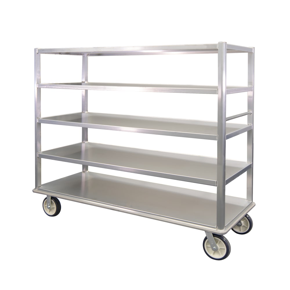 098-1451 Queen Mary Cart - 5 Levels, 2500 lb. Capacity, Aluminum, Marine Edges