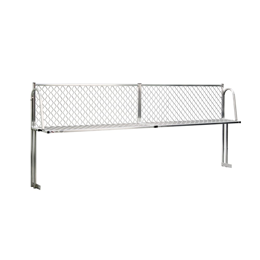 098-1375T Table Mount Boat Rack w/ Mounting Brackets & Hardware, 120x15", Aluminum