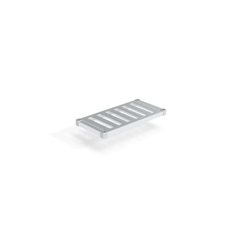 098-1530TB Aluminum Tubular Shelf - 30"W x 15"D