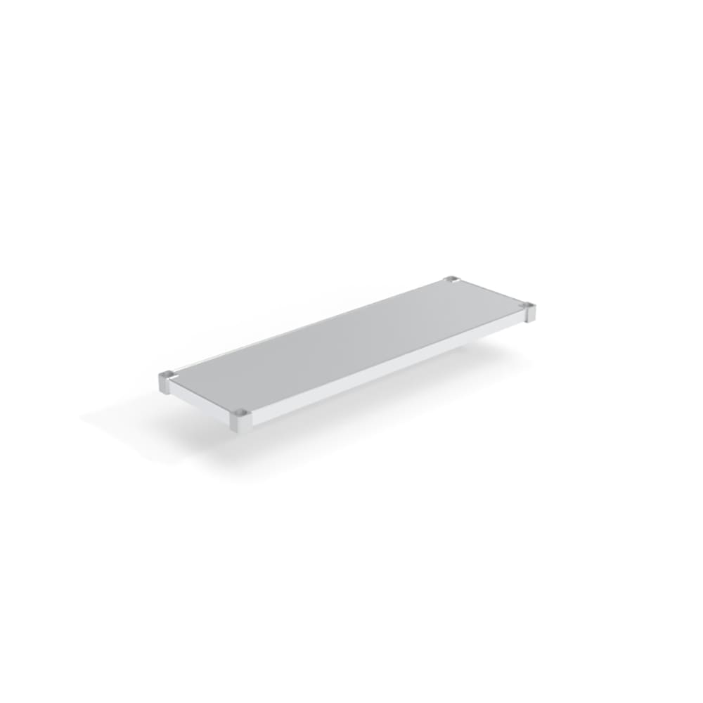 098-1548S Aluminum Solid Shelf - 48"W x 15"D