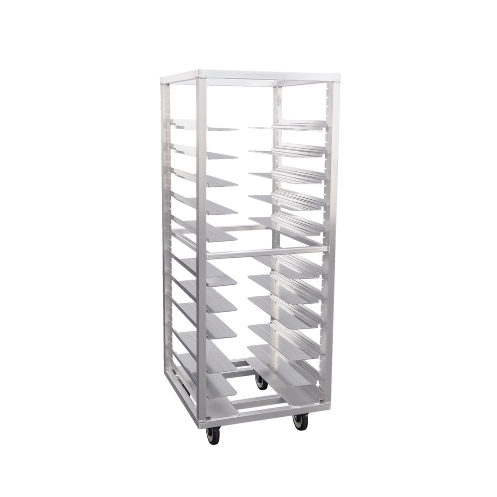 098-1650 24 1/2"W 12 Sheet Pan Rack w/ 4 1/2" Bottom Load Slides