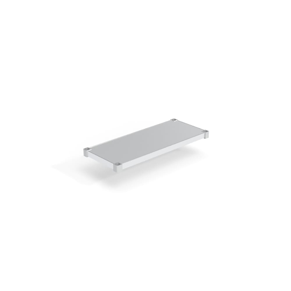 098-1536S Aluminum Solid Shelf - 36"W x 15"D