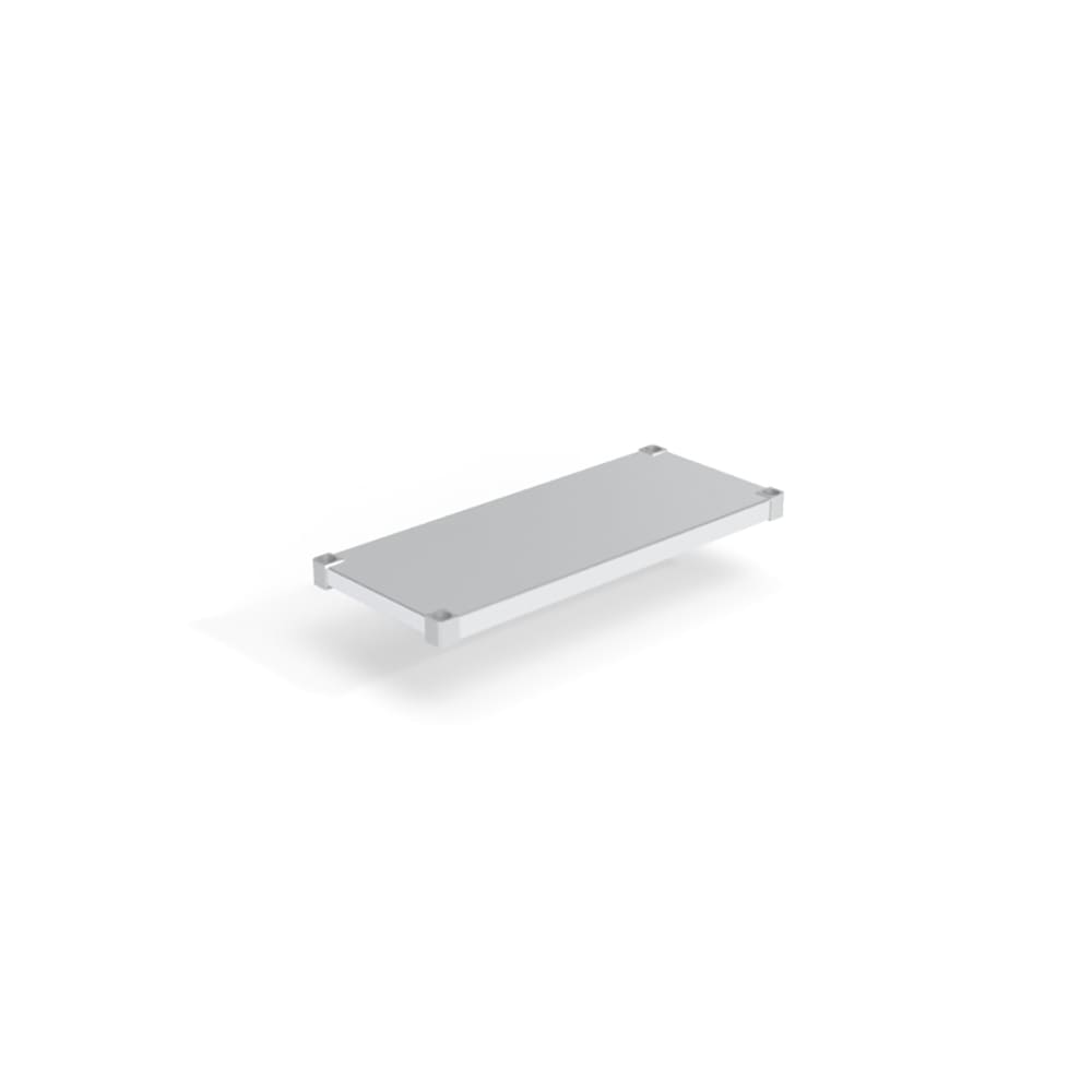 098-1536SB Aluminum Solid Shelf - 36"W x 15"D