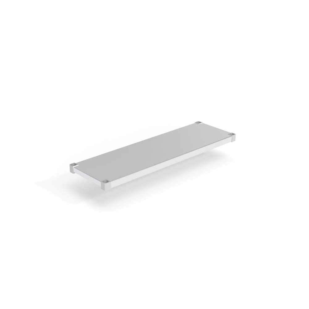 098-1548SB Aluminum Solid Shelf - 48"W x 15"D