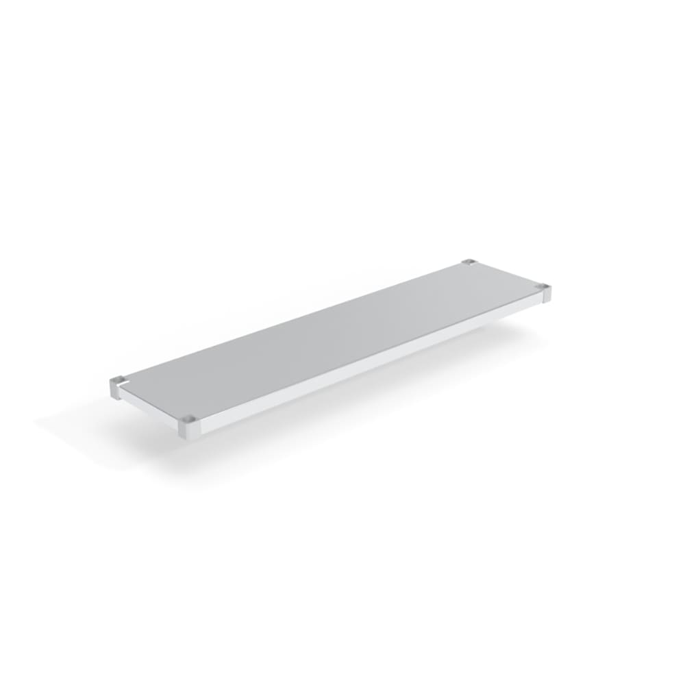 098-1560SB Aluminum Solid Shelf - 60"W x 15"D