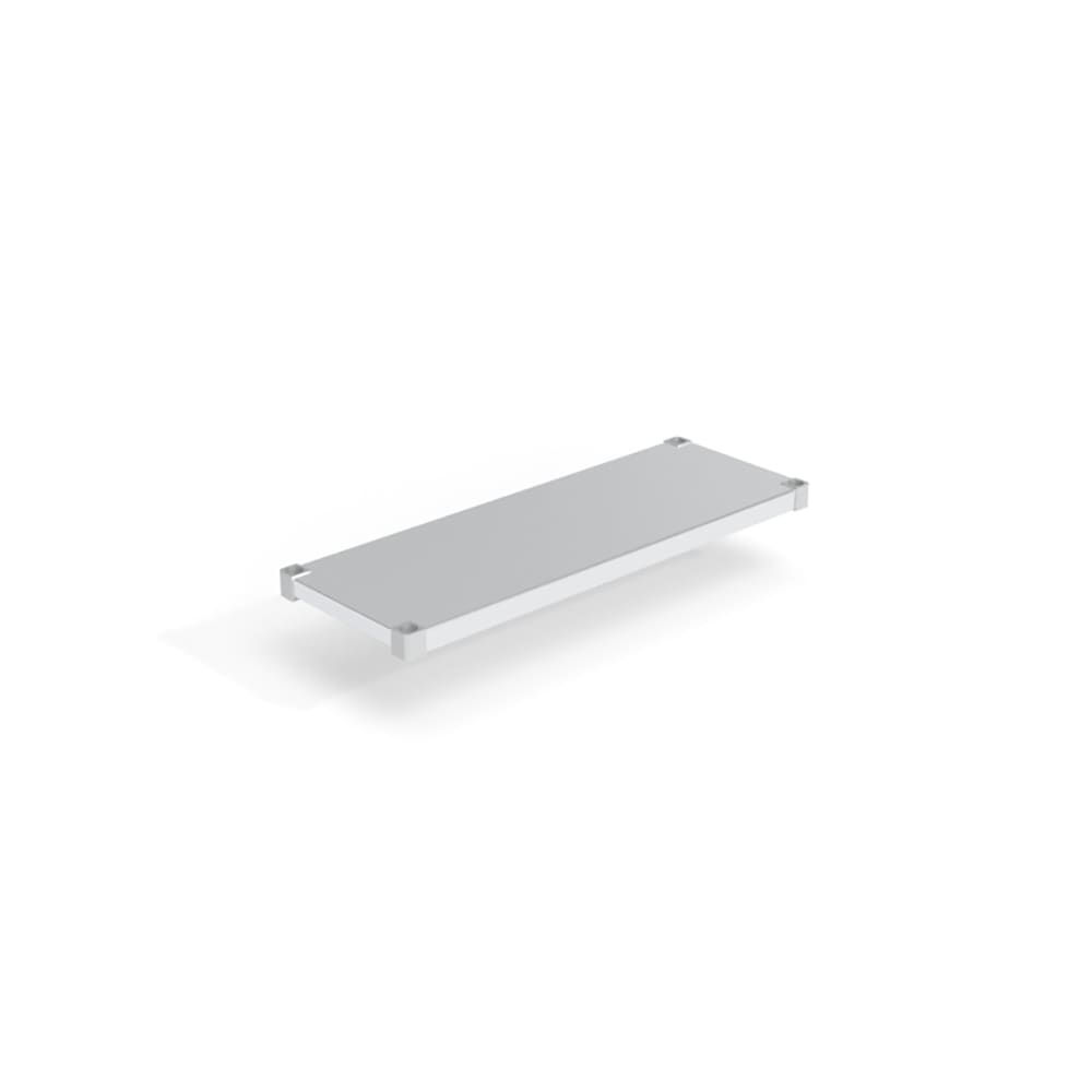 098-1542SB Aluminum Solid Shelf - 42"W x 15"D