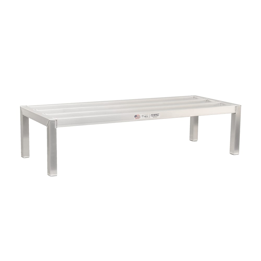 098-2003 60" Stationary Dunnage Rack w/ 2000 lb Capacity, Aluminum