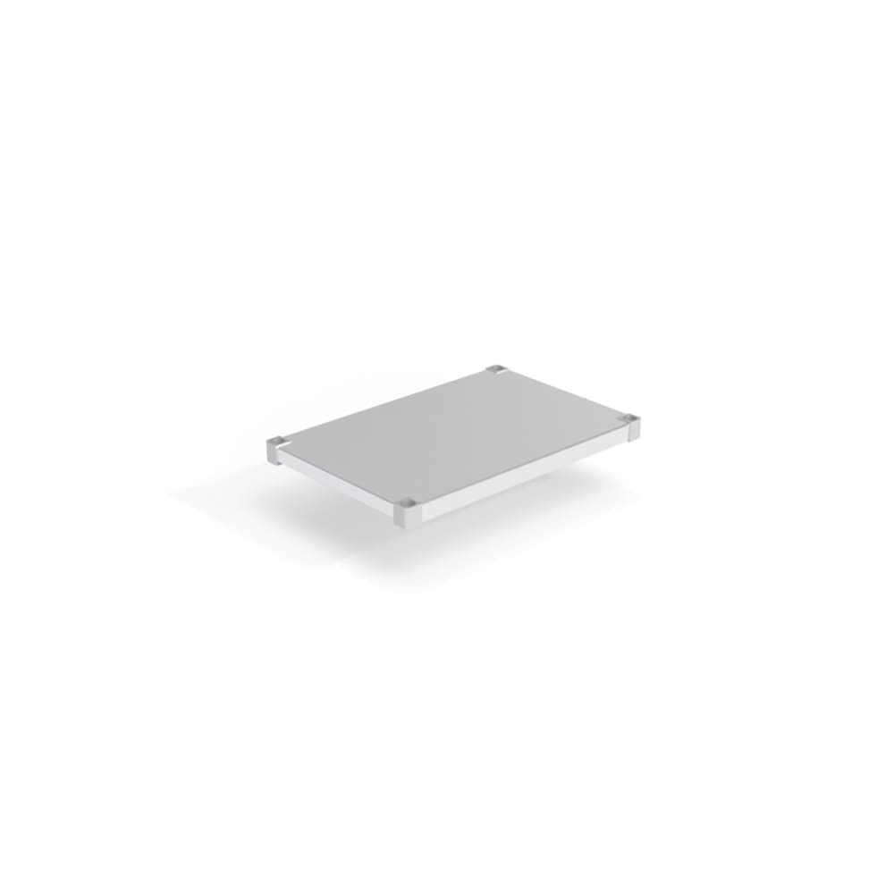 098-2030SB Aluminum Solid Shelf - 30"W x 20"D