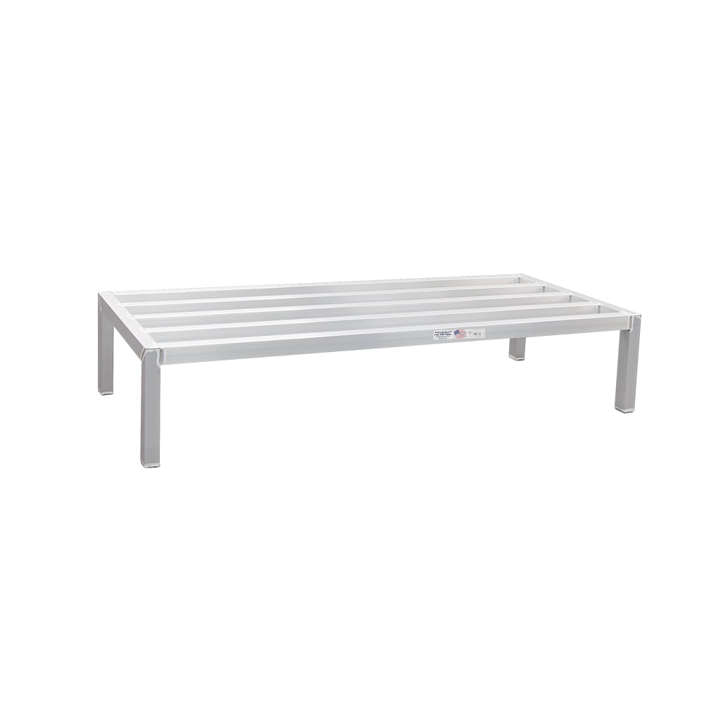 098-2010 60" Stationary Dunnage Rack w/ 2000 lb Capacity, Aluminum
