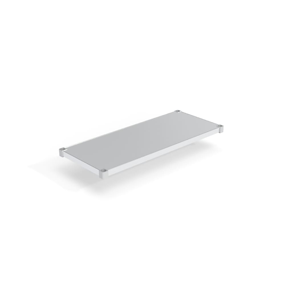 098-2048S Aluminum Solid Shelf - 48"W x 20"D