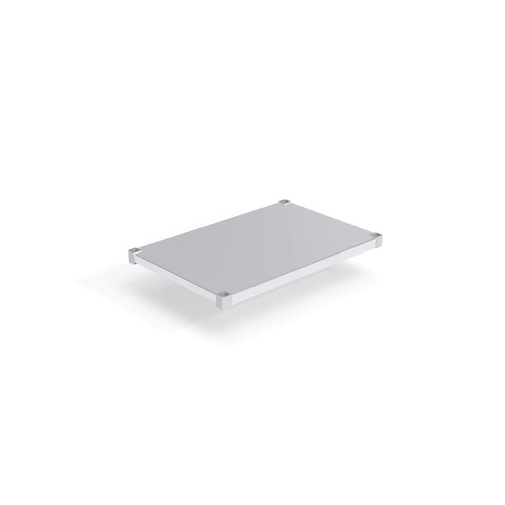 098-2436SB Aluminum Solid Shelf - 36"W x 24"D