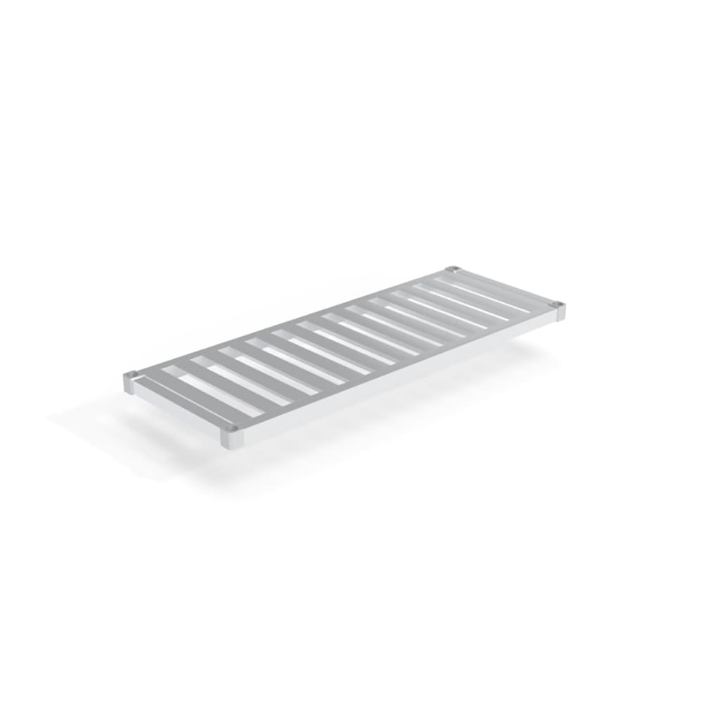 098-2054TB Aluminum Solid Shelf - 54"W x 20"D