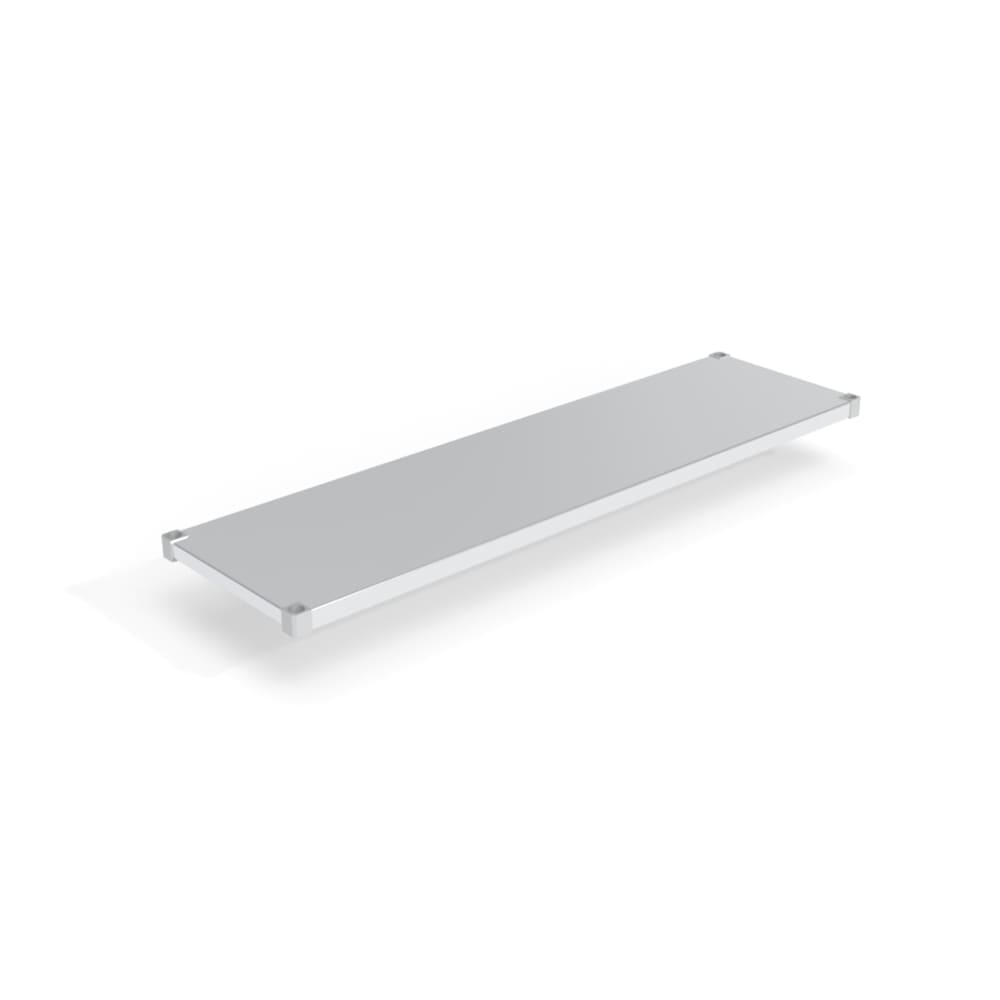 098-2072SB Aluminum Solid Shelf - 72"W x 20"D