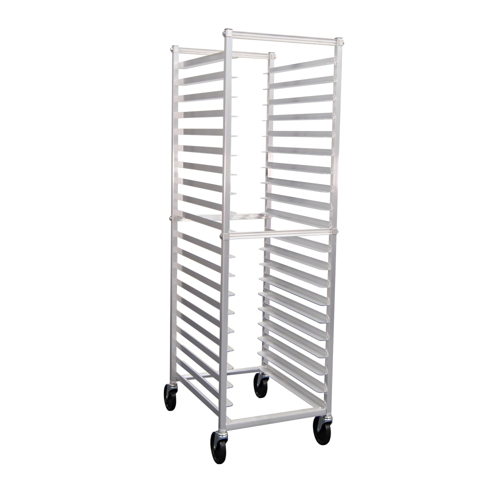 098-6301 20 3/8"W 20 Sheet Pan Rack w/ 3" Bottom Load Slides