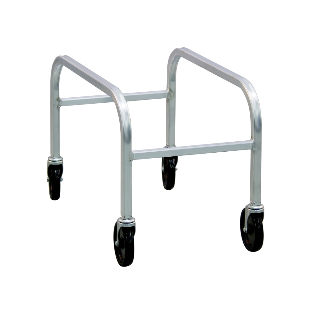 098-6265 Mobile Lug Rack w/ (1)16x25x8 1/2" Lug Capacity & Open Frame Design, Aluminum