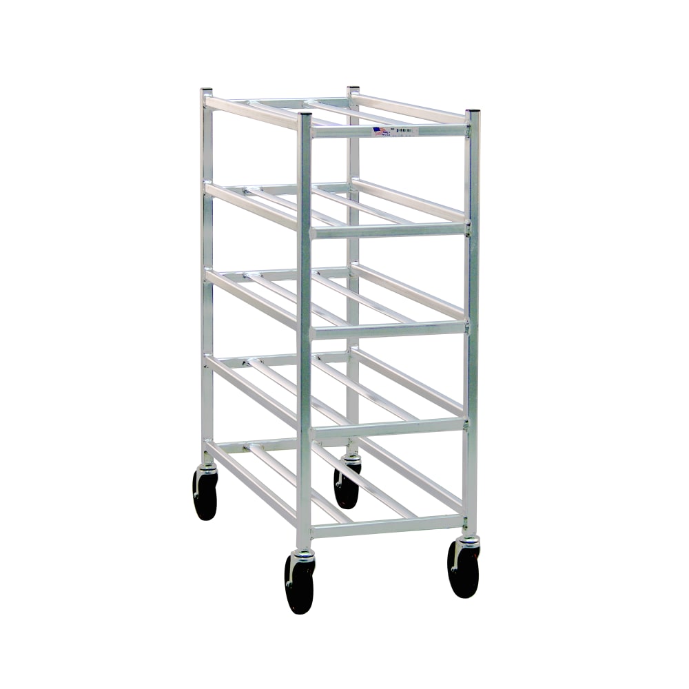 098-6345 13"W 12 Platter Pan Rack w/ 5" Bottom Load Slides