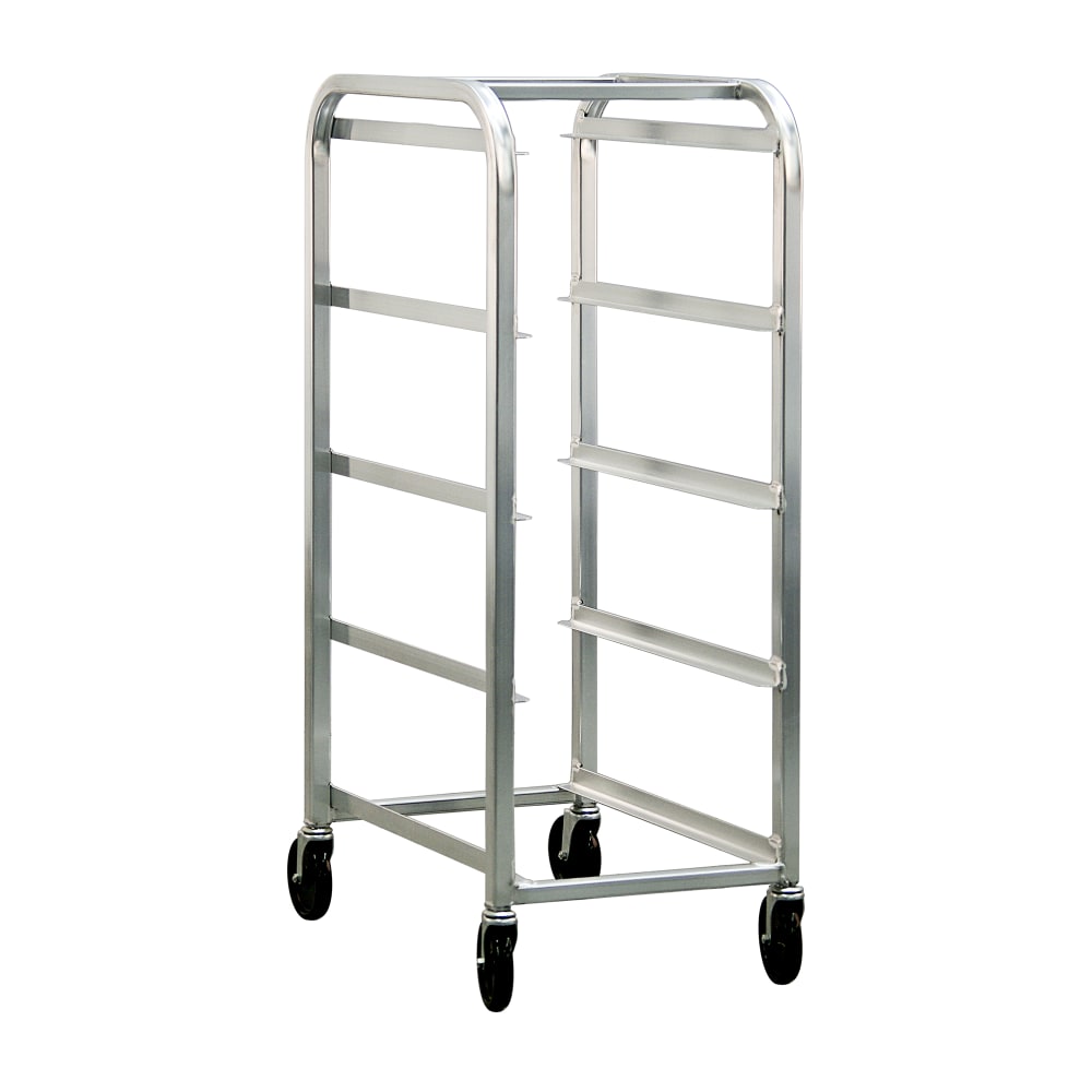 098-6262 Mobile Lug Rack w/ (4)16x25x8 1/2" Lug Capacity & Open Frame Design, Aluminum