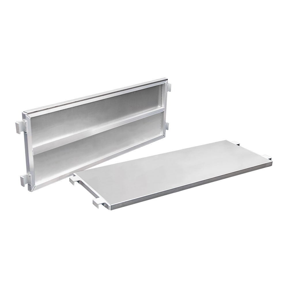 098-96055RS Aluminum Tubular Shelf - 60"W x 18"D