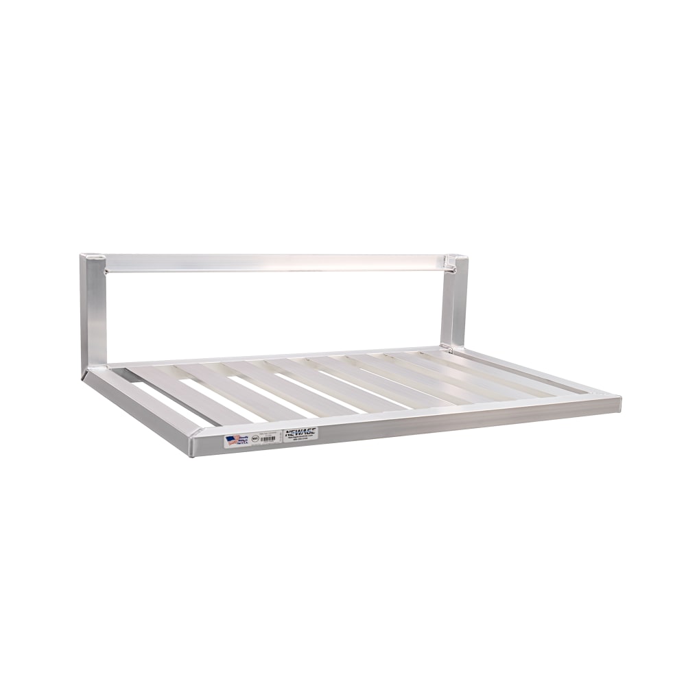 098-97285 T-Bar Wall Mounted Shelf, 36"W x 20"D, Aluminum