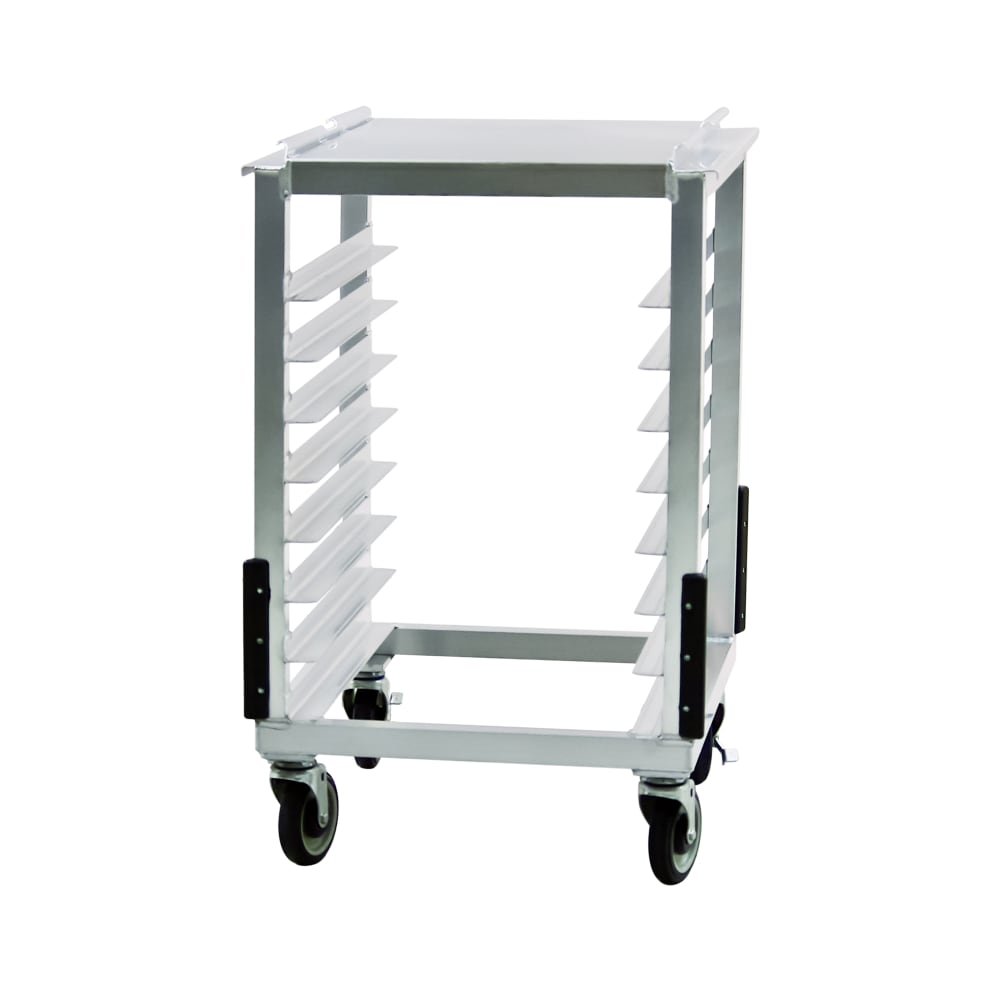 098-98179 23 1/4" Mixer Table w/ Aluminum Pan Slide Base & Outrigger Channels, 26"D