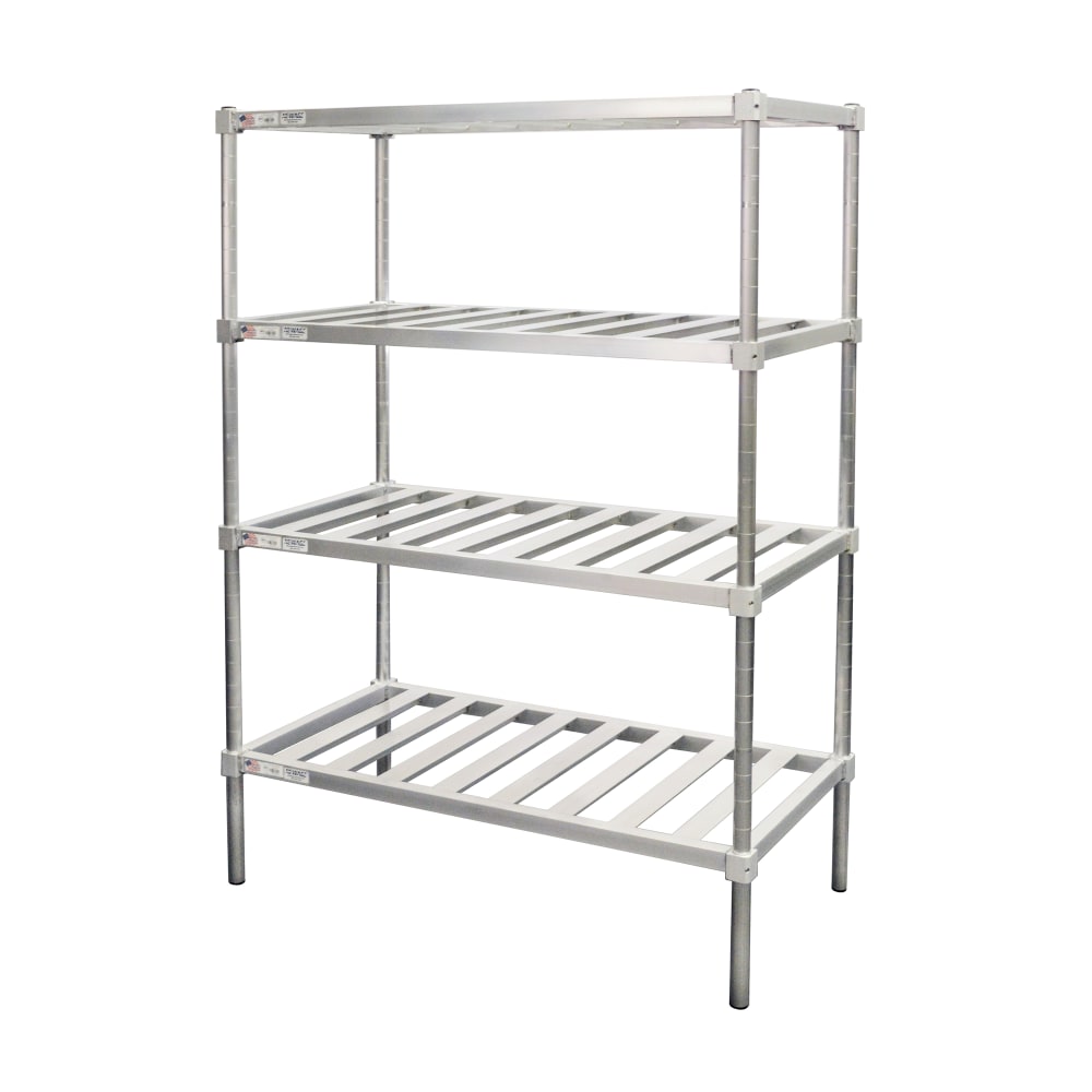 098-P2448 48" Pot & Pan Rack w/ 900 lb Capacity, Aluminum