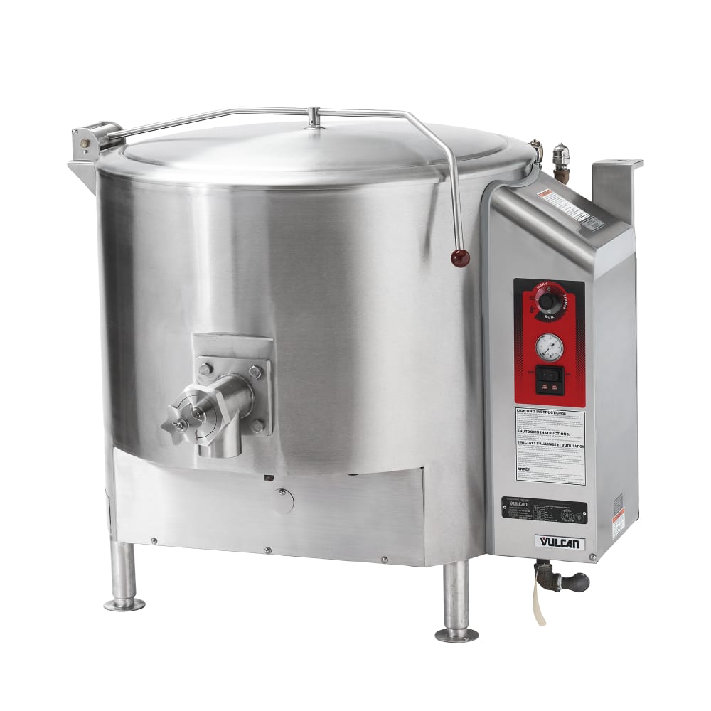 207-GS40ESNG 40 gal Steam Kettle - Stationary, Full Jacket, Natural Gas