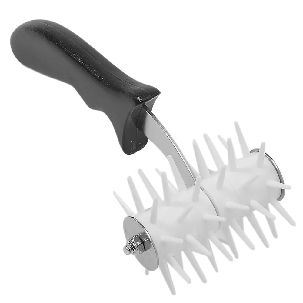 166-DD5703 8 1/2" Dough Docker w/ Pins, Stainless