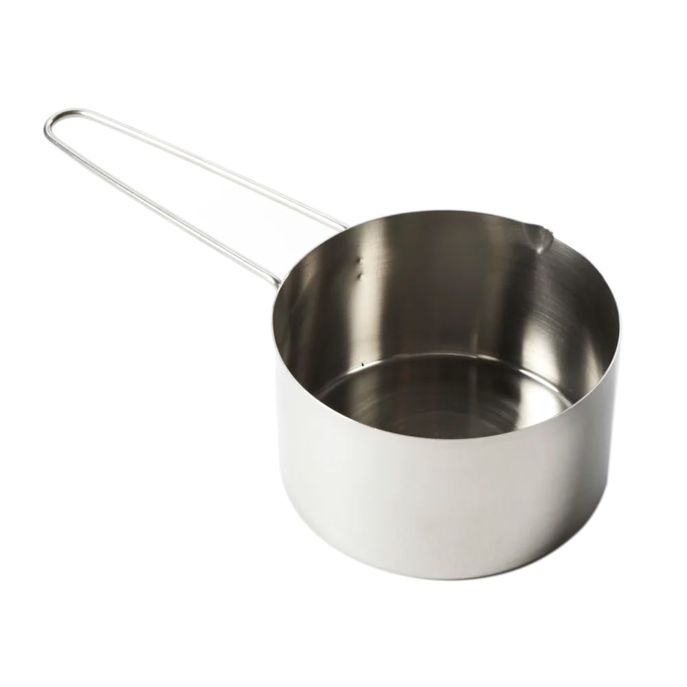 166-MCW175 Measuring Cup w/ 1 3/4 Cup Capacity & Wire Loop Handle, Stainless