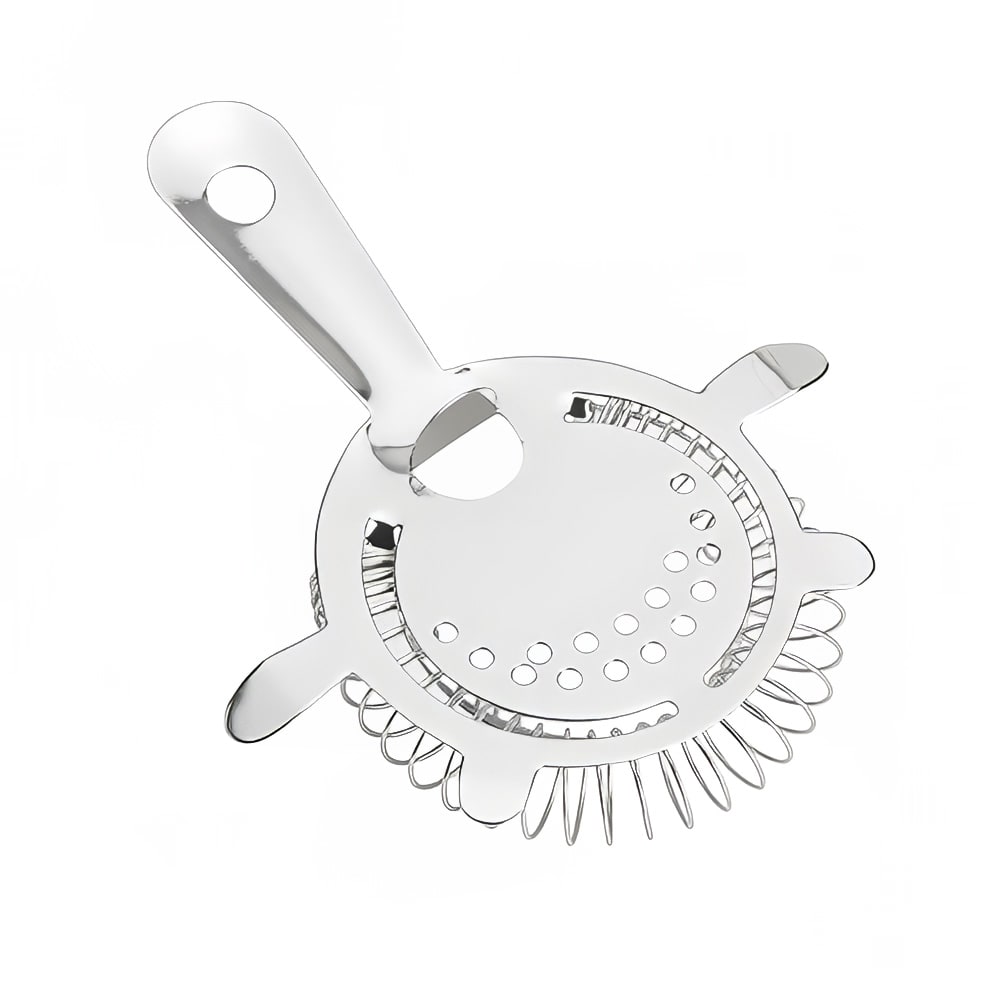 166-S209 4 Prong Bar Strainer, Stainless