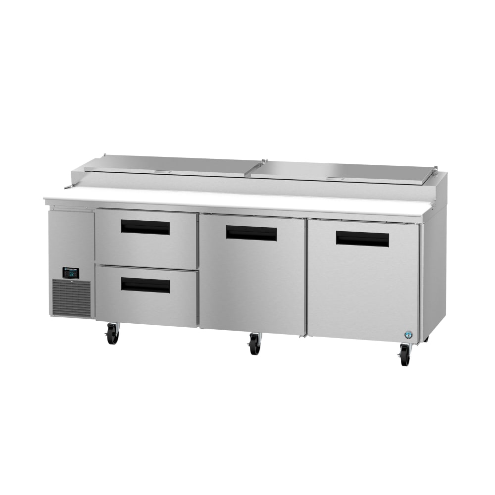 440-PR93BD2 93" Steelheart Pizza Prep Table w/ Refrigerated Base, 115v