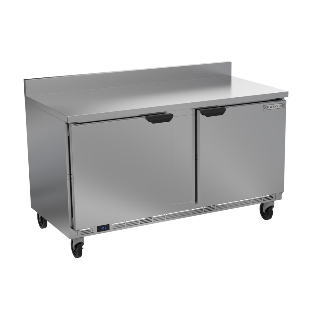 118-WTF60AHCFIP 60" W Worktop Freezer w/ (2) Section & (2) Doors, 115v