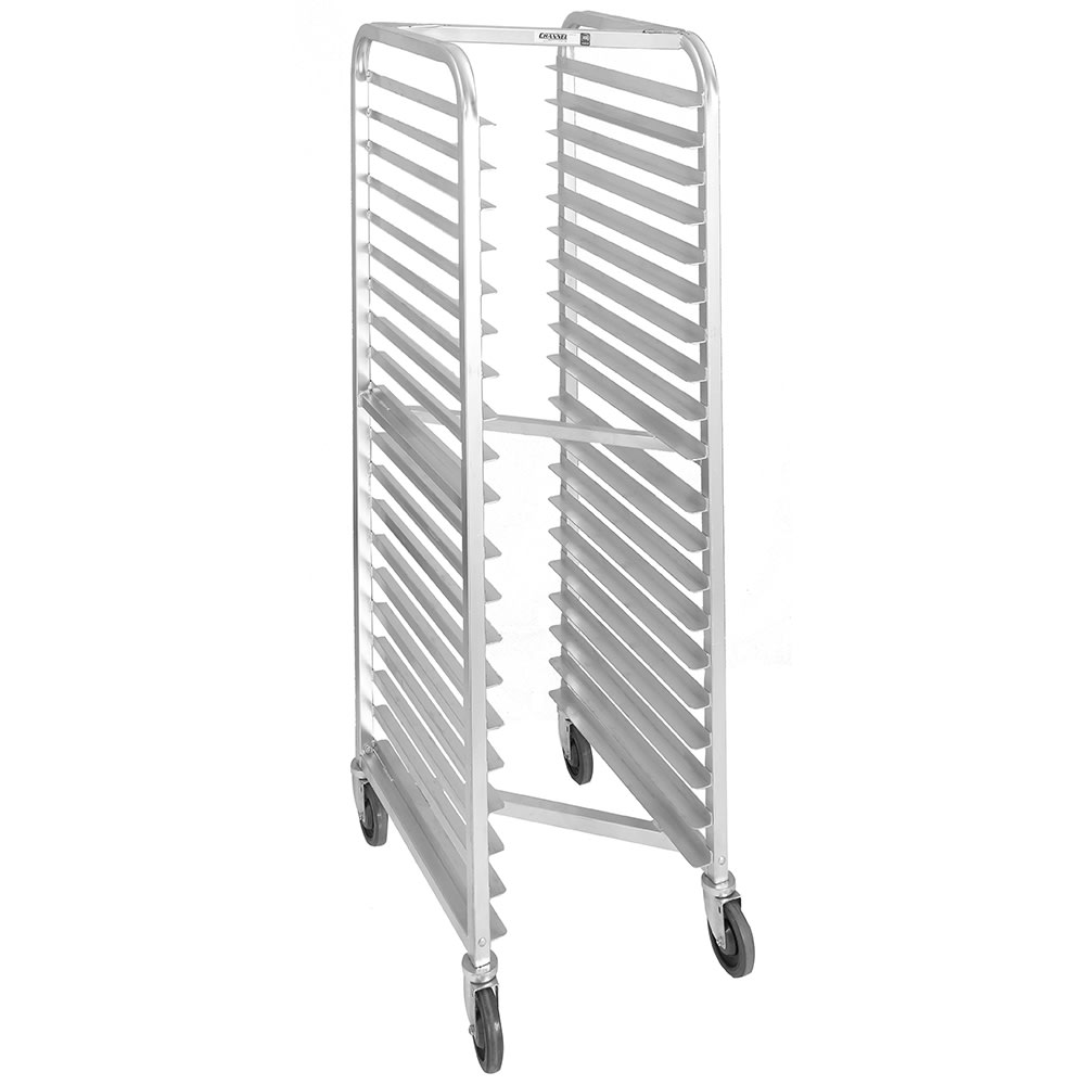 148-402ANHD 20 1/2"W 15 Sheet Pan Rack w/ 4" Bottom Load Slides
