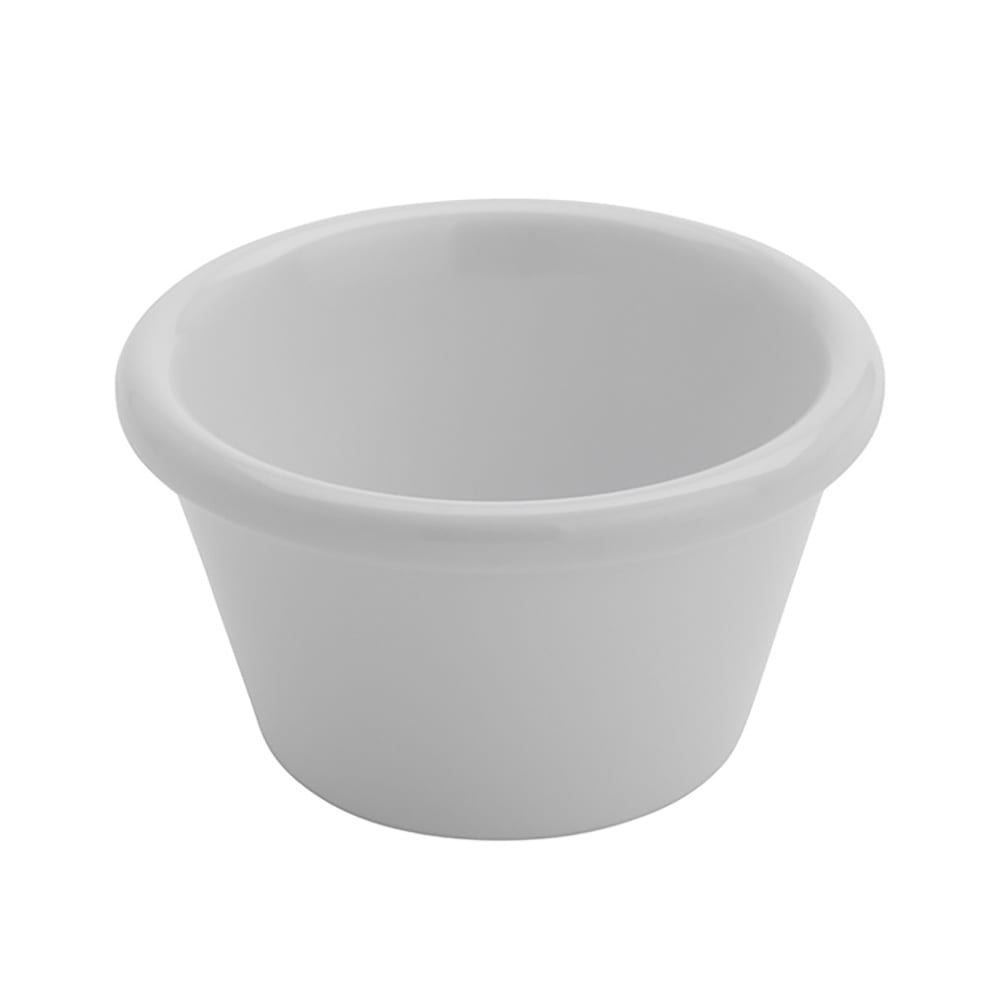 166-MRS400W 4 oz Melamine Ramekin, White