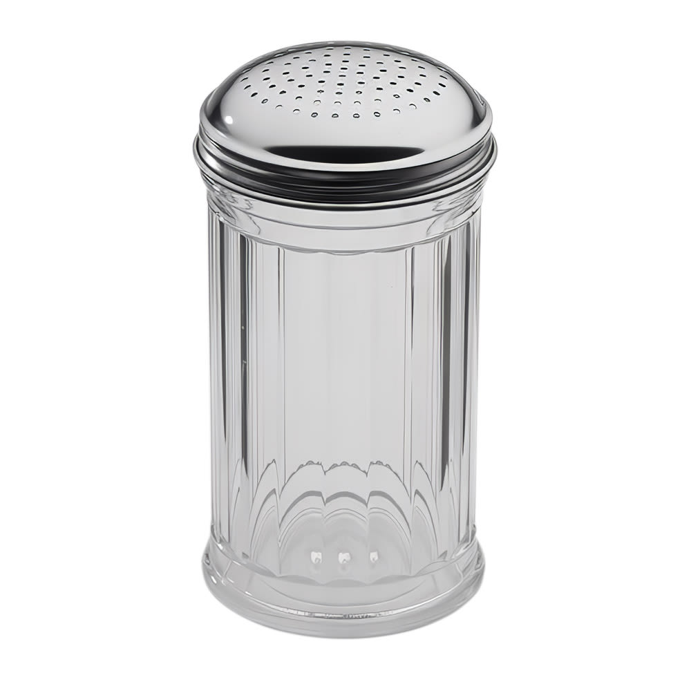 166-SAN318 Dredge w/ 12 oz Capacity, Plastic/Stainless