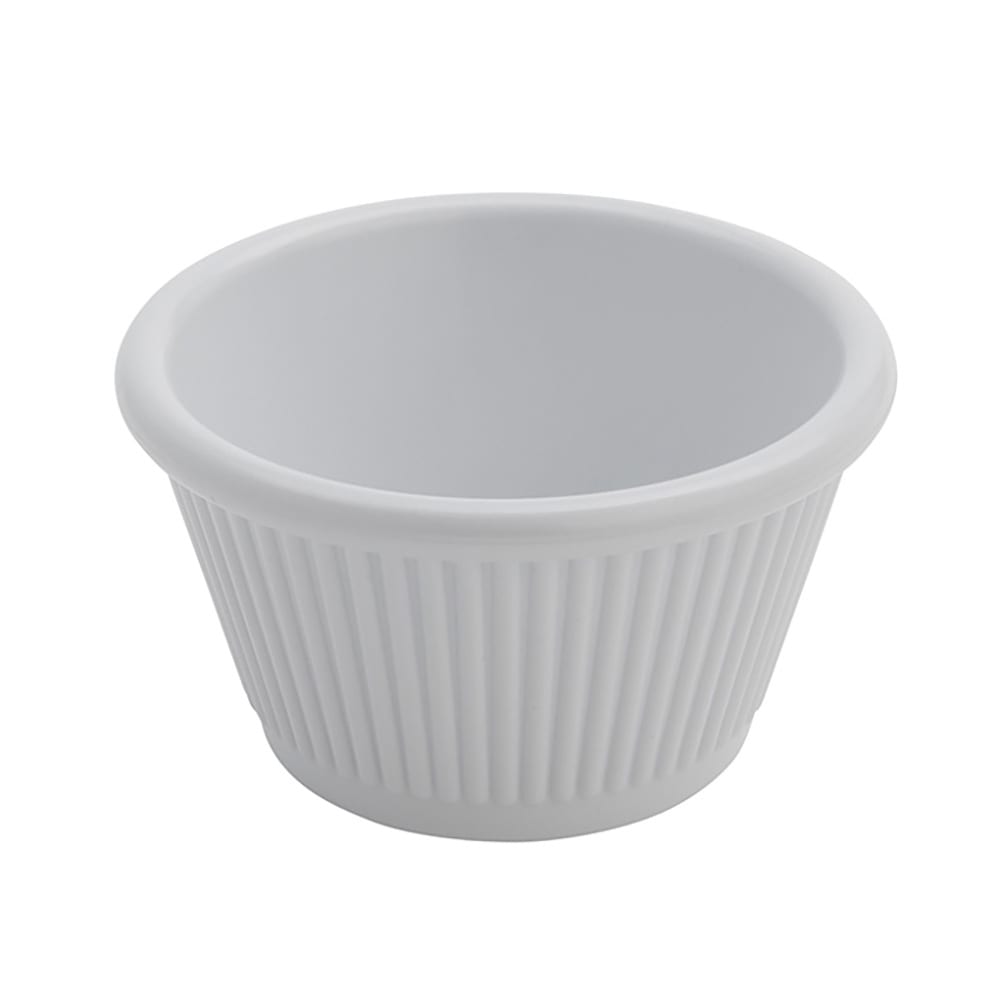 166-MRF450W 4 oz Melamine Ramekin, White