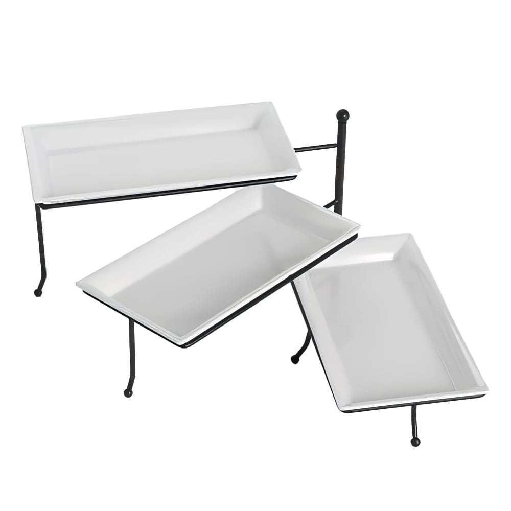166-TTMEL3 3 Tier Riser, Melamine
