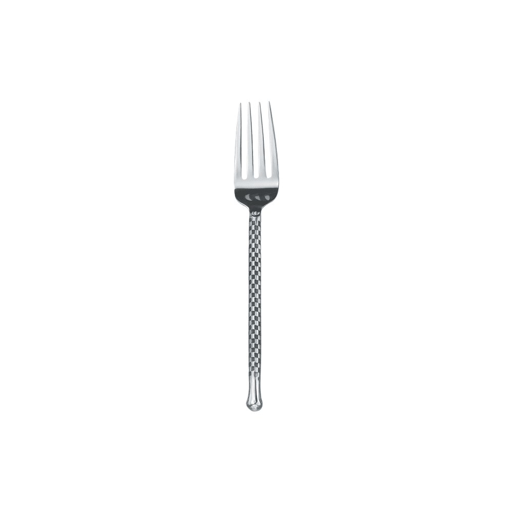 264-CHAR05 8 1/4" Dinner Fork with 18/10 Stainless Steel Grade, Charred™ Pattern