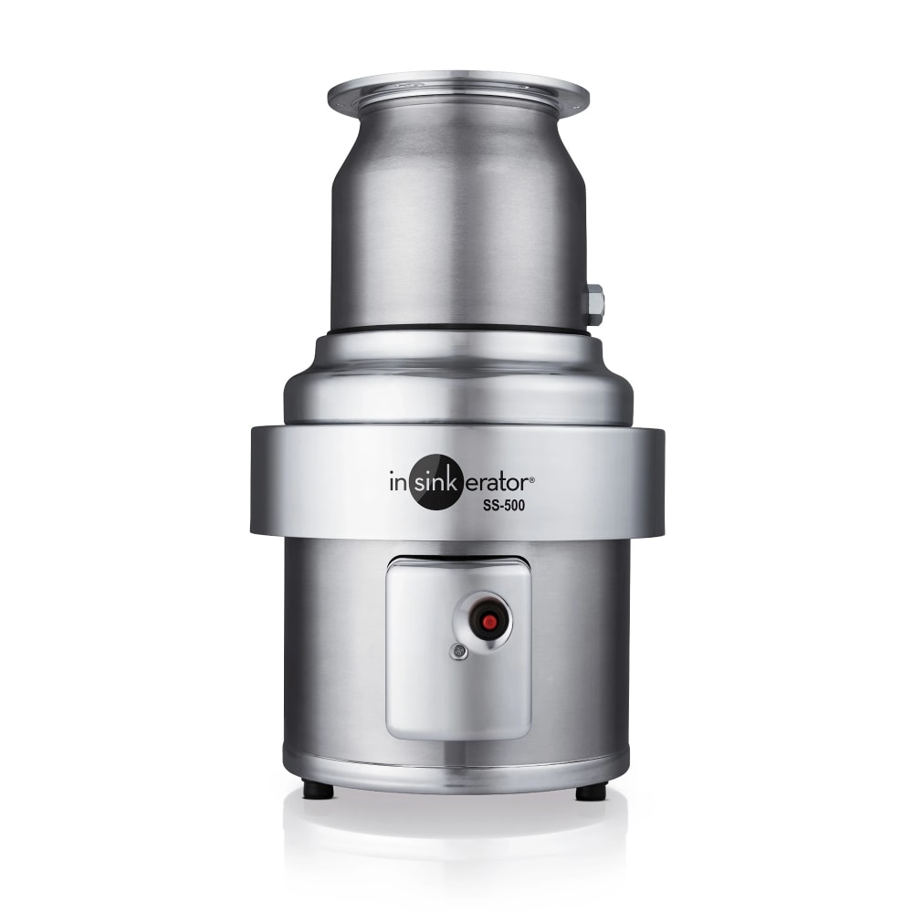 023-SS500 Disposer, Basic Unit Only, Stainless 5 HP, 208v/3ph