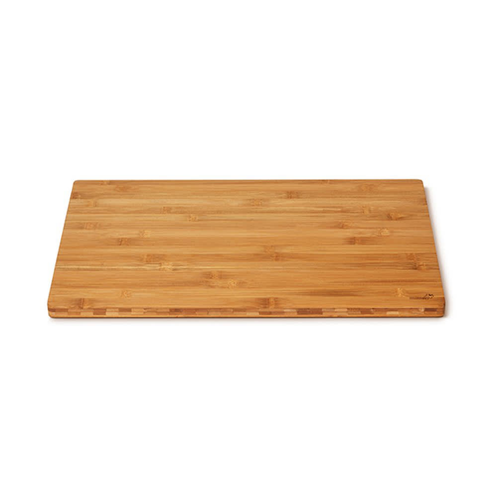 209-BP001 Rectangular Serving Board - 21 3/8" x 13 9/16", Bamboo, Natural Finish