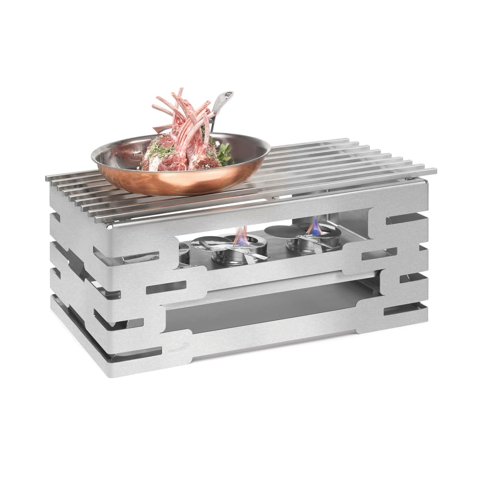 209-SK031 Rectangular Warmer Kit - 21 3/5" x 13 3/5" x 10", Stainless