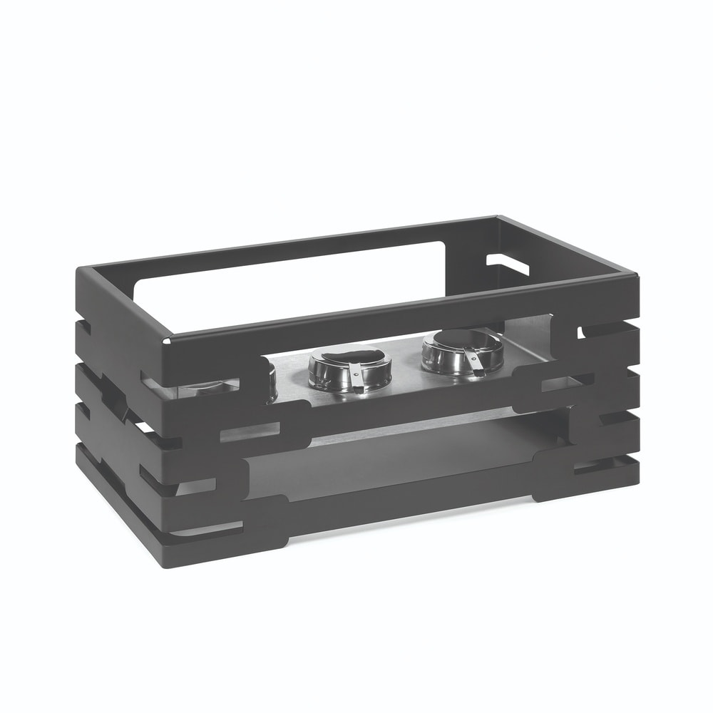209-SM195 Rectangular Warmer Kit - 21 1/2x13 1/2x10" Black