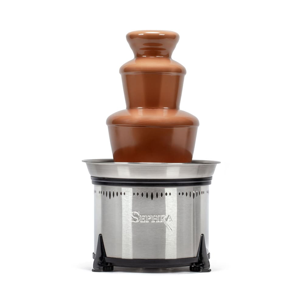 036-17307 18" Classic Chocolate Fountain w/ Motor & Heat Switches, 6 lb Chocolate Capaci...