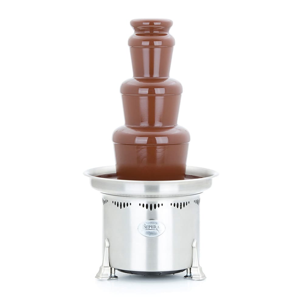 036-CF27R2 27" 3 Tier Aztec Chocolate Fountain w/ 10 lb Capacity