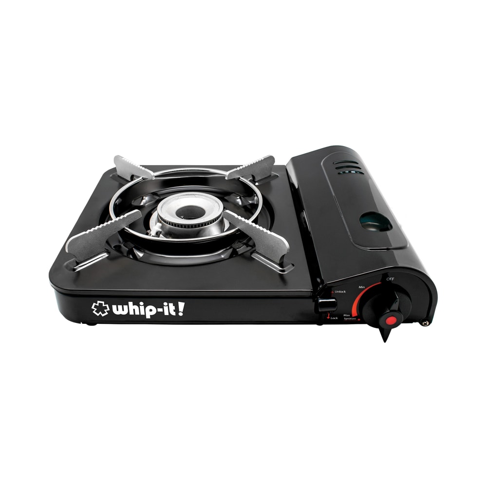 565-STHOTSPOT05 Butane Stove w/ Adjustable Flame & Carrying Case - 9,000 BTU, Black