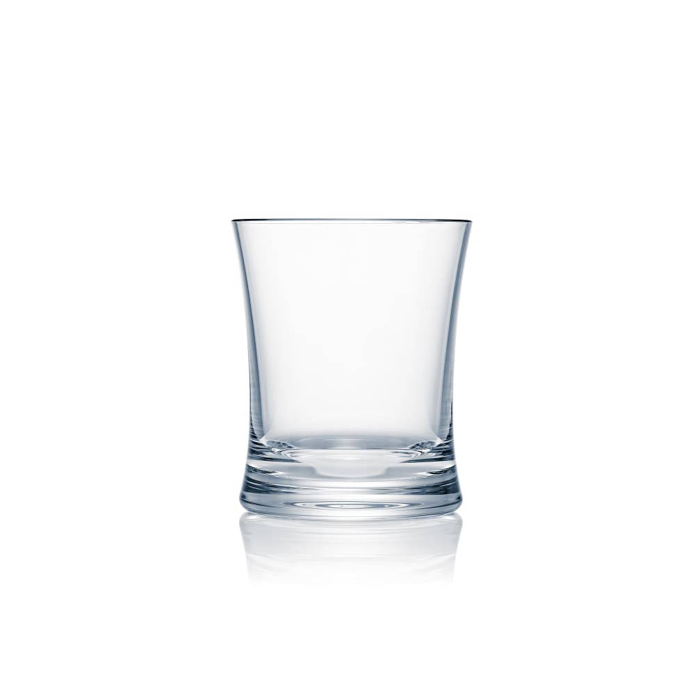 706-N400013 10 1/4 oz Design Rocks Glass, Plastic, Clear