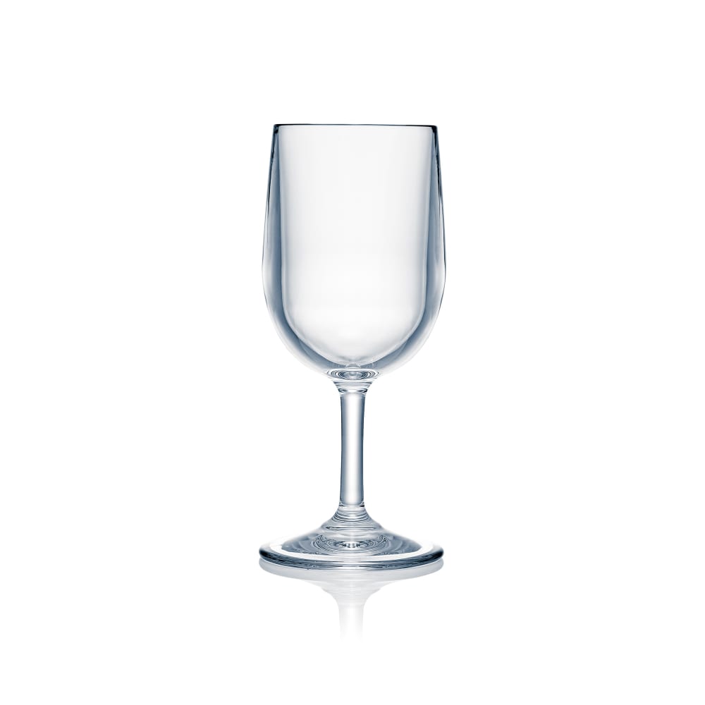 706-N406803 8 1/2 oz Design Classic Wine Glass, Plastic, Glass
